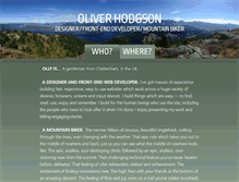 Tablet Screenshot of oliverhodgson.com
